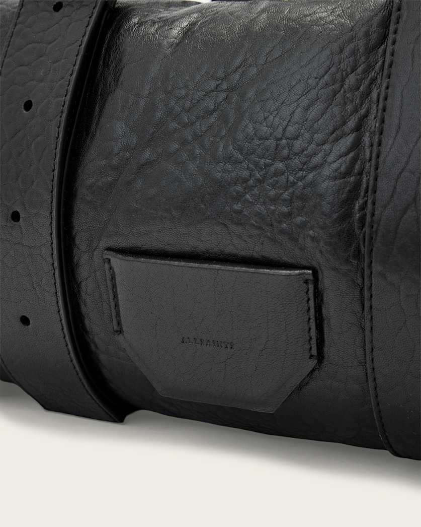 Ares Grain Leather Shoulder Bag