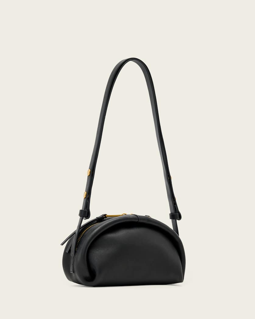 Rosalie Arc Leather Crossbody Bag