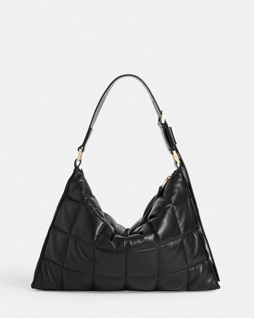 Edbury Leather Quilted Shoulder Bag