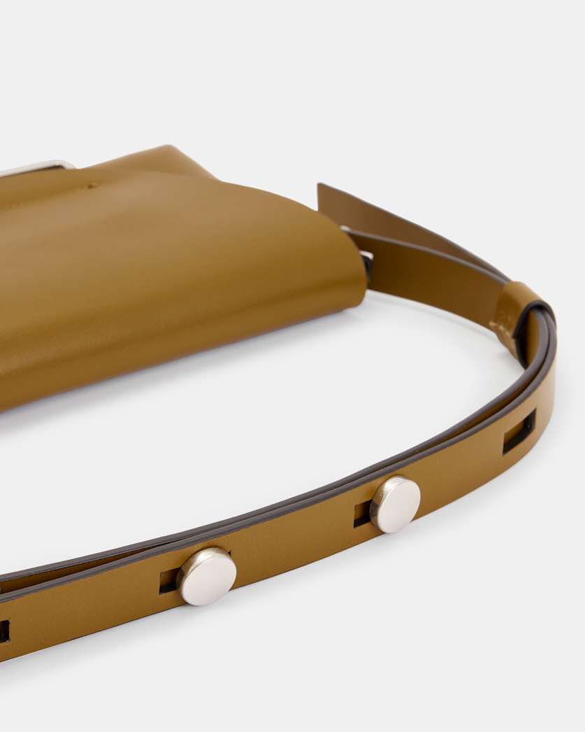 Francine Leather Crossbody Bag