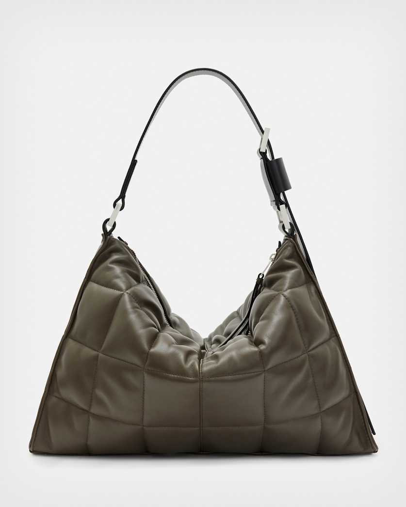 Edbury Leather Quilted Shoulder Bag