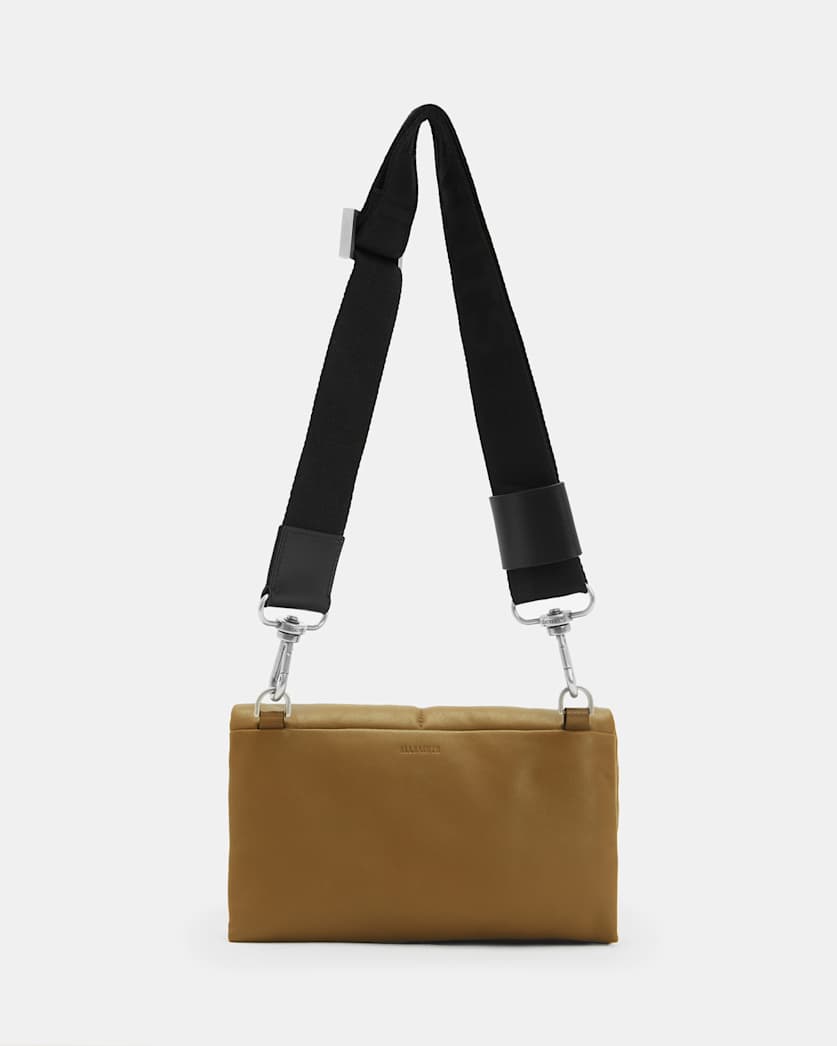 Ezra Quilted Leather Crossbody Bag