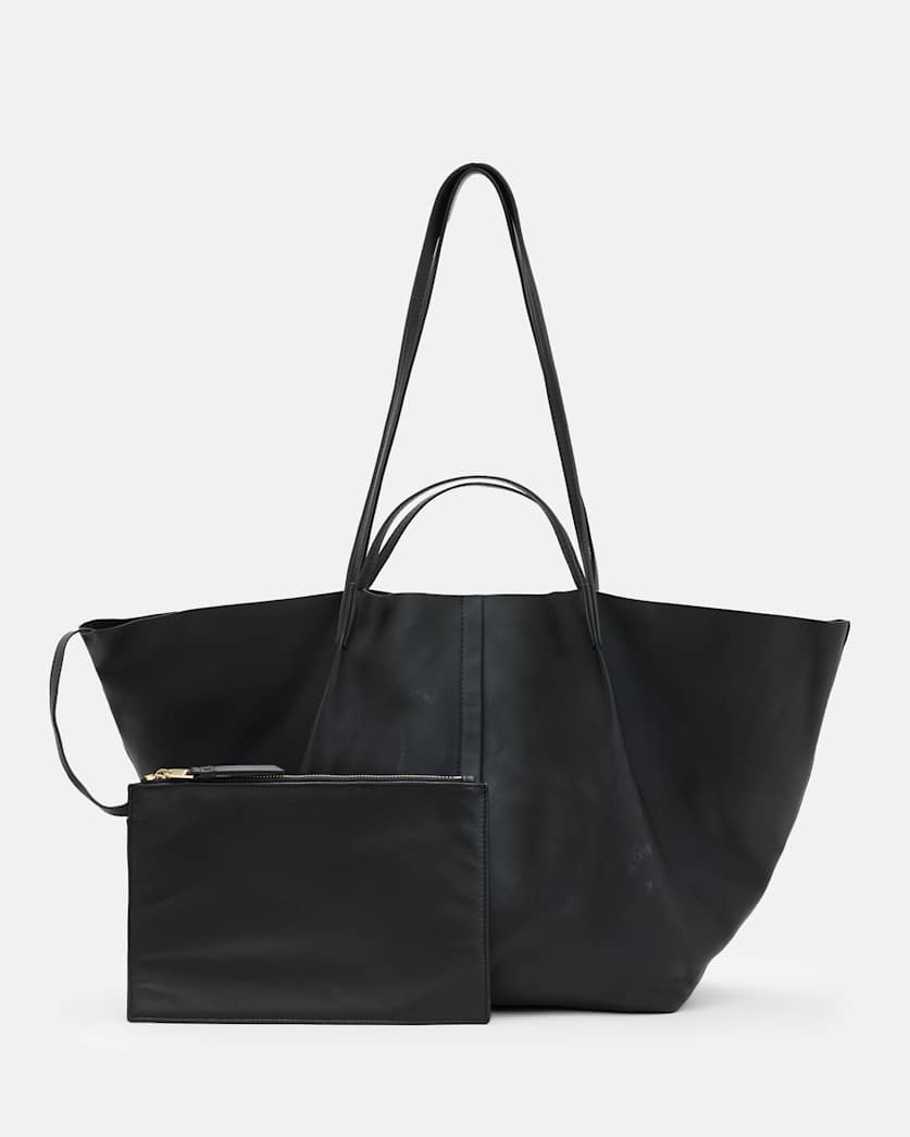 Hannah Tie Dye Leather Tote Bag