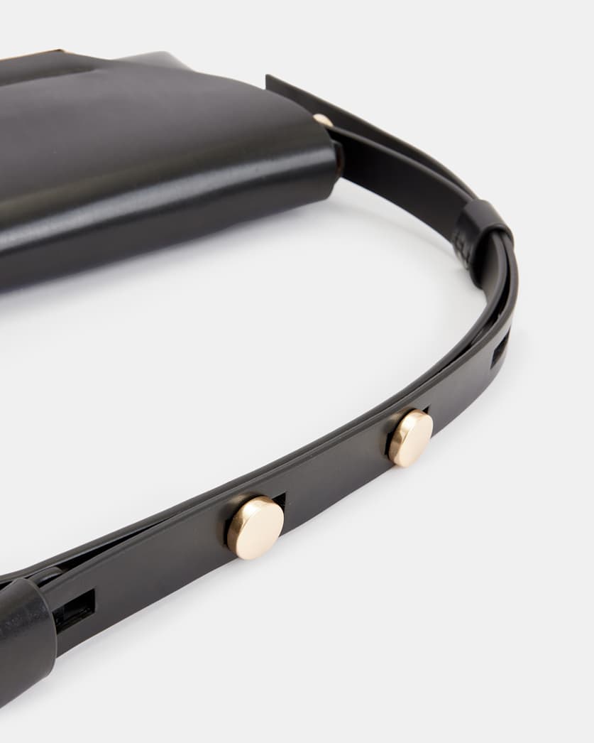 Francine Leather Crossbody Bag