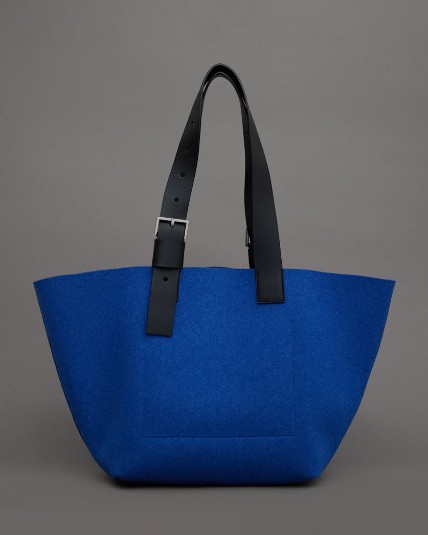 Anik Embossed Logo Felt Tote Bag