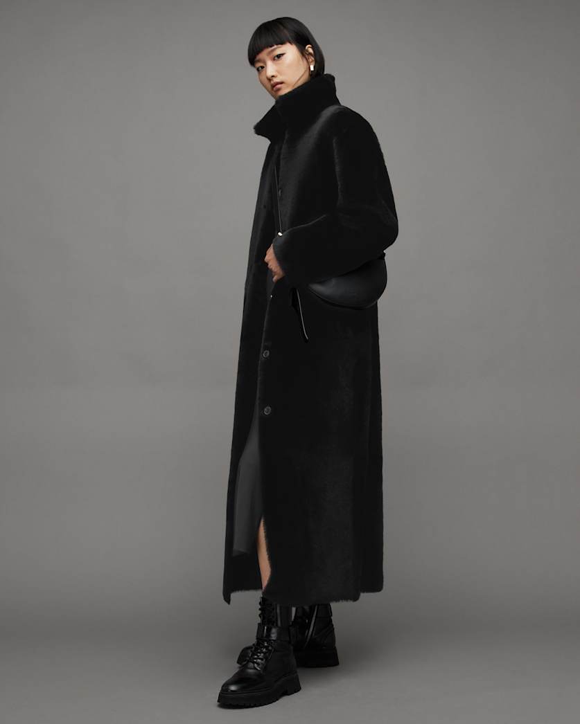 Serra Reversible Maxi Shearling Coat