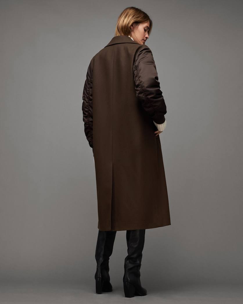 Paulah Wool Cashmere Blend Coat