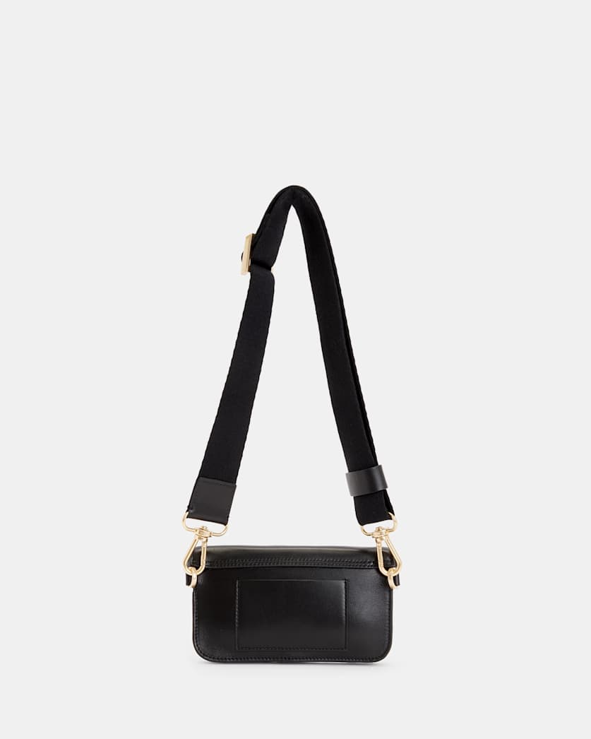Zoe Adjustable Leather Crossbody Bag