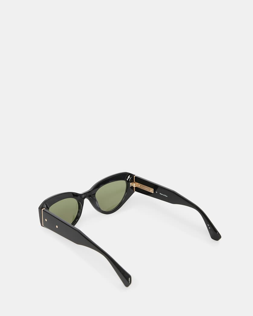 Calypso Bevelled Cat Eye Sunglasses