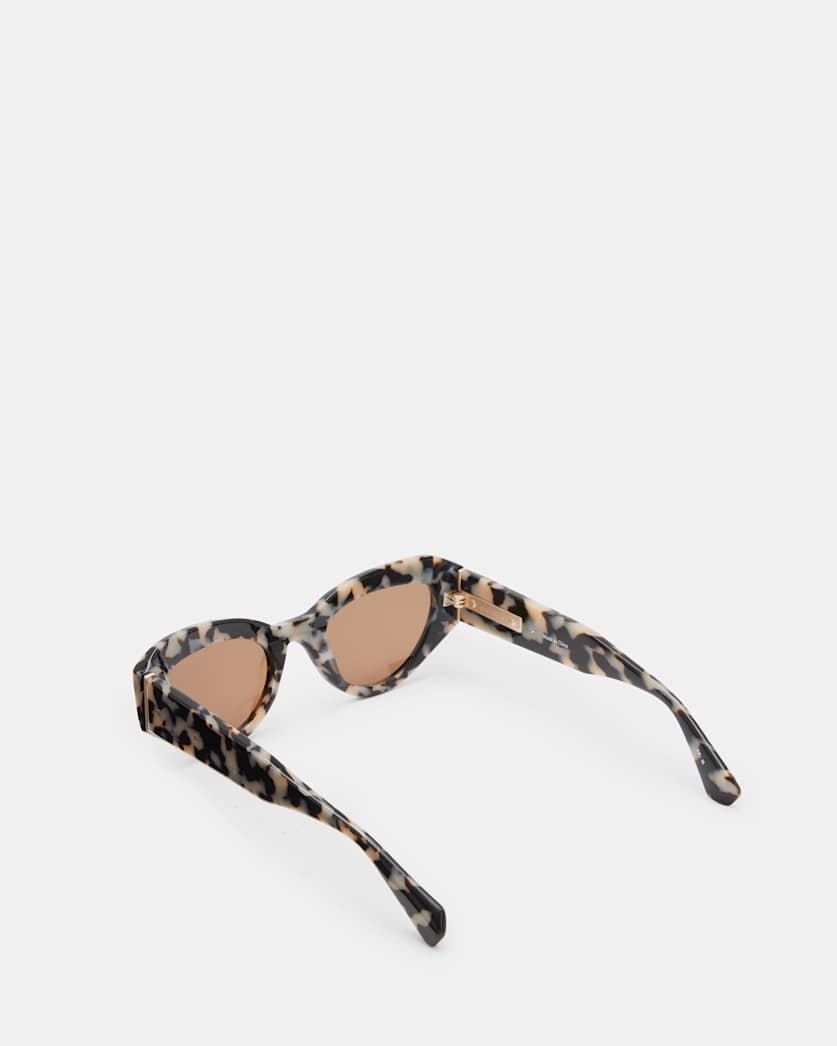 Calypso Bevelled Cat Eye Sunglasses