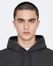 Raven Slim-Fit Ramskull Hoodie