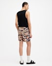 Solar Camouflage Print Swim Shorts