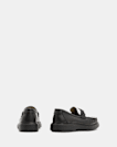 Gibbs Leather Chain Loafers Shoes