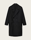 Curran Relaxed Fit Wool Coat