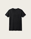 Figure Crew Neck Raw Edge T-Shirt