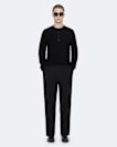 Ware Straight-Fit Double-Pleat Trousers