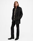 Stride Funnel Neck Shearling Coat