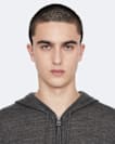 Mode Merino Wool Zip-Up Hoodie