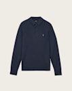 Mode Merino Long Sleeve Ramskull Polo Shirt
