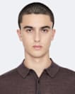 Mode Merino Short Sleeve Ramskull Polo Shirt