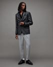 Buller Wool Blend Cropped Slim Trousers