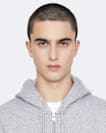 Redact Oversized Zip-Up Hoodie