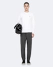 Raven Cuffed Cotton Ramskull Sweatpants