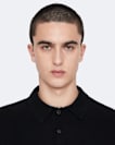 Statten Long Sleeve Ramskull Polo Jumper