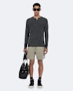 Logo cotton sweatshorts