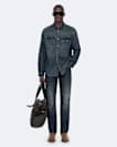 Slim straight-leg jeans