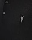 Mode Merino Long Sleeve Ramskull Polo Shirt