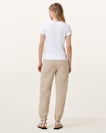 Val High-Rise Cargo Linen Blend Trousers