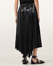 Jax Pleated Midi Skirt
