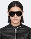 Comet Cropped Leather Jacket