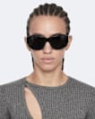 Cruz asymmetric button-front cardigan