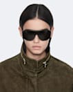 Clay Cropped Suede Jacket
