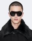 Seyka Double-Layer Shearling Coat