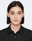 Artemis Silk-Blend Mini Shirt Dress