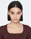 Cruz Hally Ribbed Top