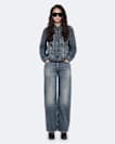 Cohen Mid-Rise Straight-Leg Jeans