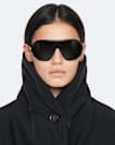 Oversized lined puffer jacket