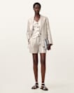 Averie Relaxed Fit Linen Blazer