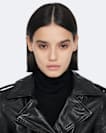 Errie Leather Biker Jacket