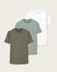 Brace Brushed Cotton T-Shirts 3 Pack