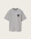 Orlando Logo Print Oversized T-Shirt