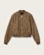 Orten Suede Bomber Jacket