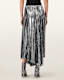 Jax Pleated Midi Skirt