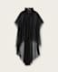 Sez Embellished Tulle Cape