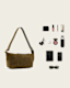Vega Suede Shoulder Bag