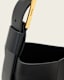 Luna Leather Hobo Shoulder Bag